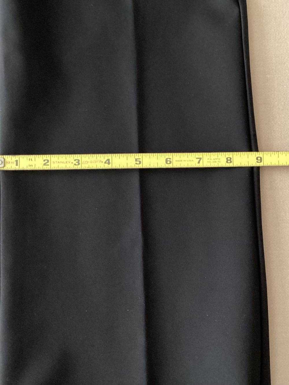 RACHEL ZOE BLACK PULL ON PANTS WITH VERTICAL ROWS OF GOLD BUTTONS SIZE 2 - Picture 9 of 12